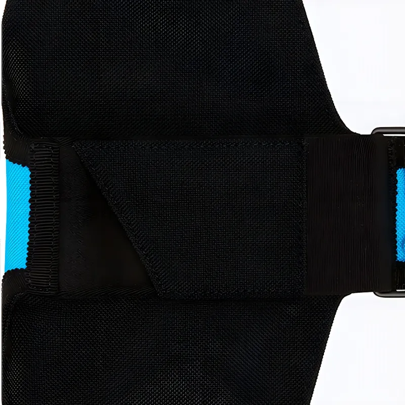 Balenciaga Explorer Recycled Nylon Arm Bag Cell Phone Pouch Men's Blue-3