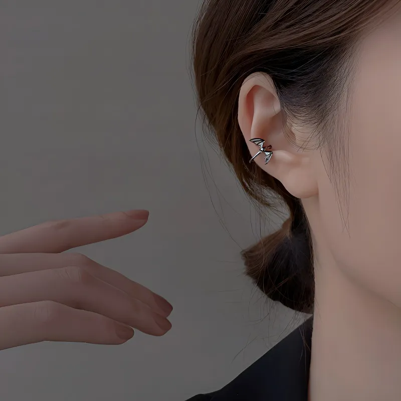 Universe Search S925 Silver Stud Earrings Unisex-1