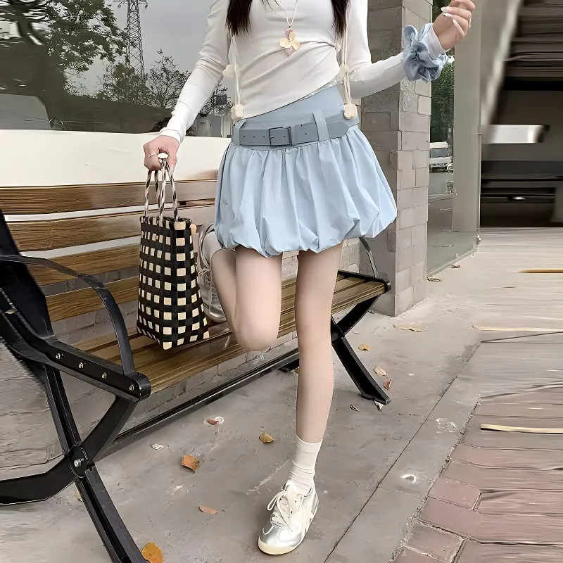 IQC Casual Short Skirts Women's-3