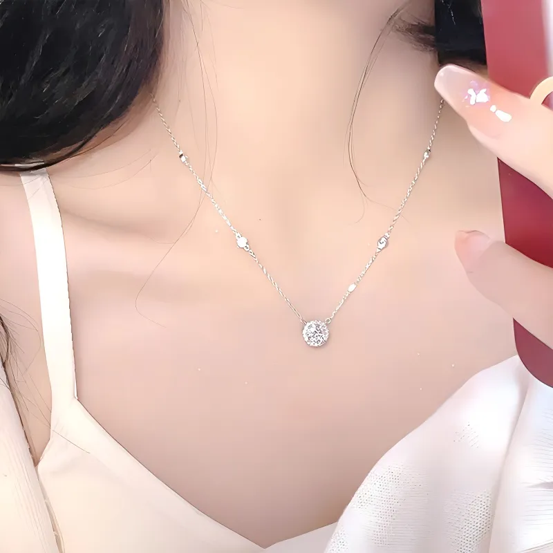 Bifeiman 999 Fine Silver Necklaces Women's-5