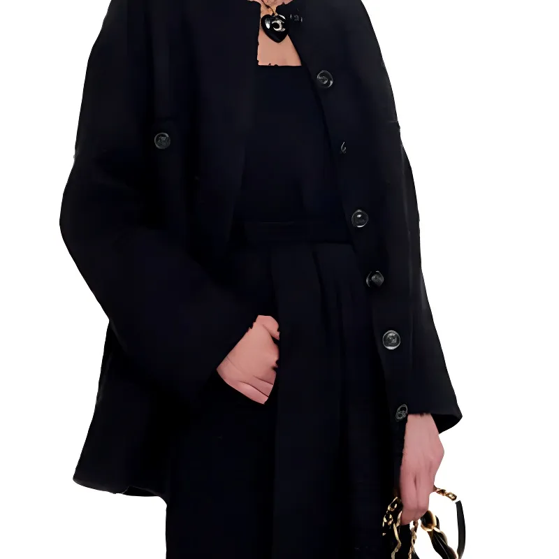 CHANEL SS21 Sleeveless Dress Women's Black-2