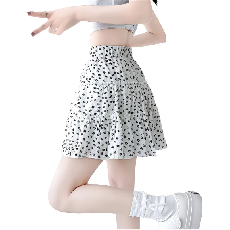 Mu Xiao Xin Casual Short Skirts Women's-2