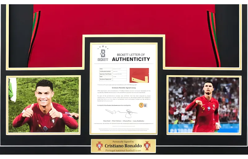 Huayitaojin x Nike Portugal Fan Edition Jersey NIKE Comes With Beckett BAS Certificate Of Authenticity-4