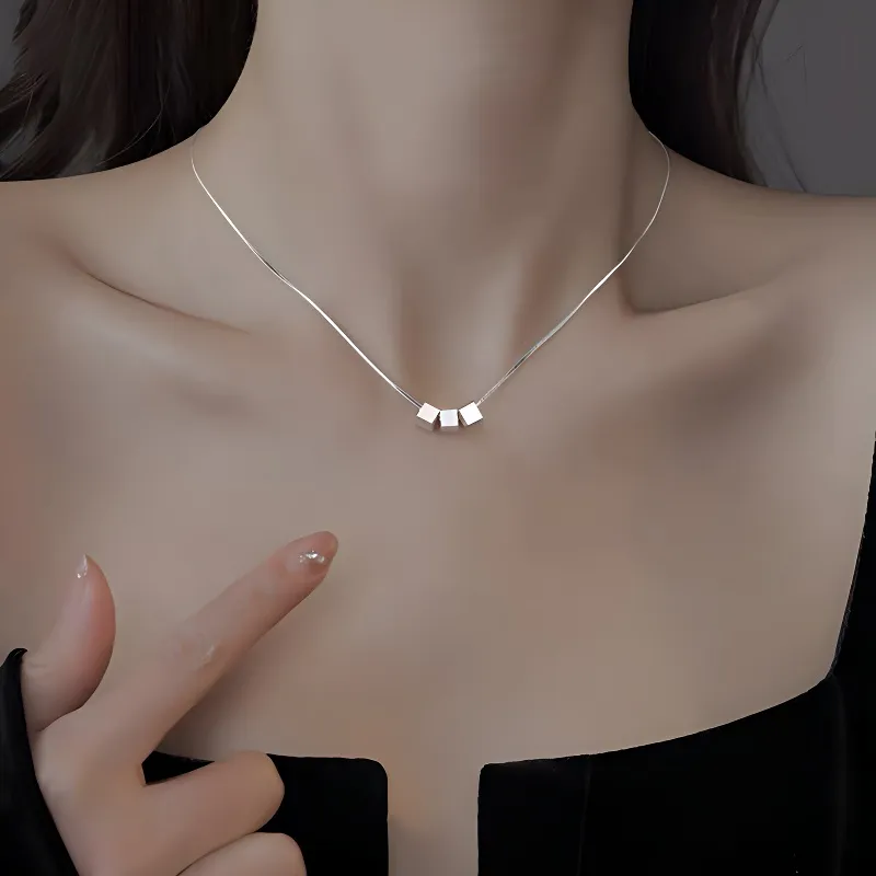 Daisy Dream 999 Fine Silver Necklaces Women's-3