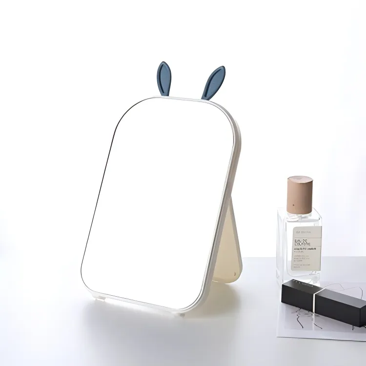 JOYTOUR Portable Makeup Bunny Ears, Foldable And Portable Mirror-1