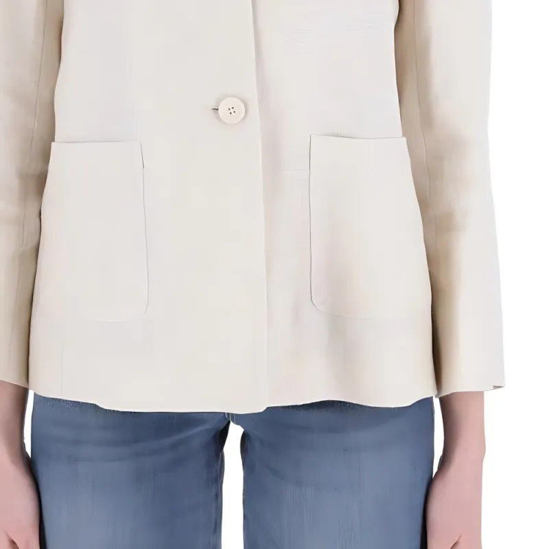 'S MAX MARA Socrates Single Breasted Jacket-4
