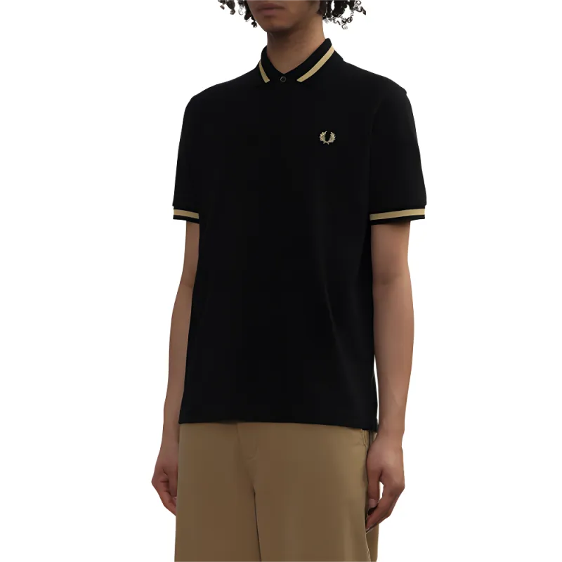 FRED PERRY Logo embroidered Polo Shirt-3