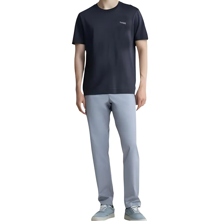 Zzegna Logo Embroidered Crewneck T Shirt-6