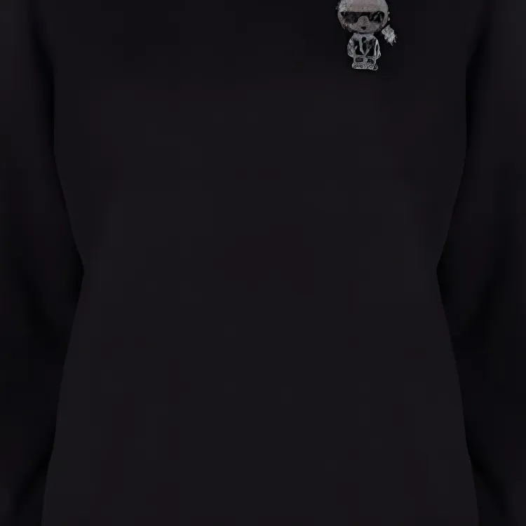 KARL LAGERFELD / Karl Lagerfeld Jeans Sweatshirts Women's Black-5