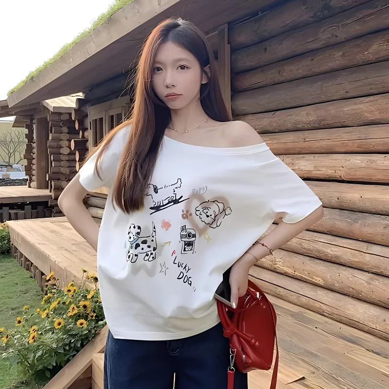 KYKW T Shirts Women's White-4