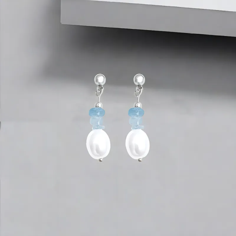 QIANFANGDAHUANGYE Alloy Earrings Women's-4