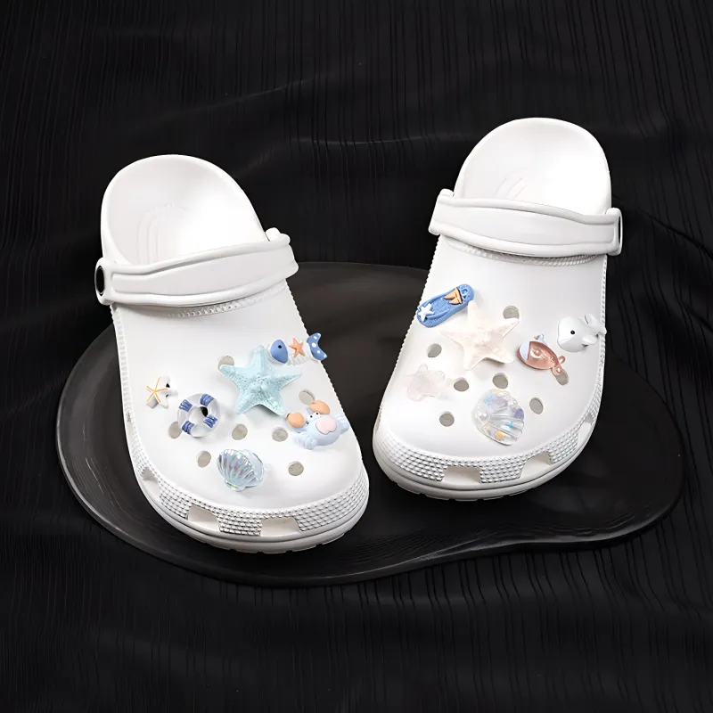 ZUOWEISHIJIA Resin Shoe Buckle Unisex-1