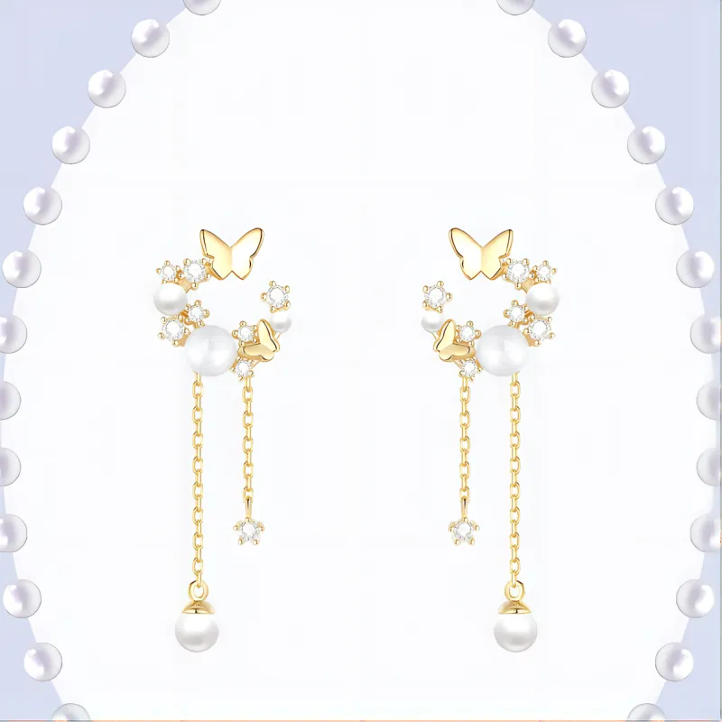OGDAID S925 Silver Earrings Women's-1