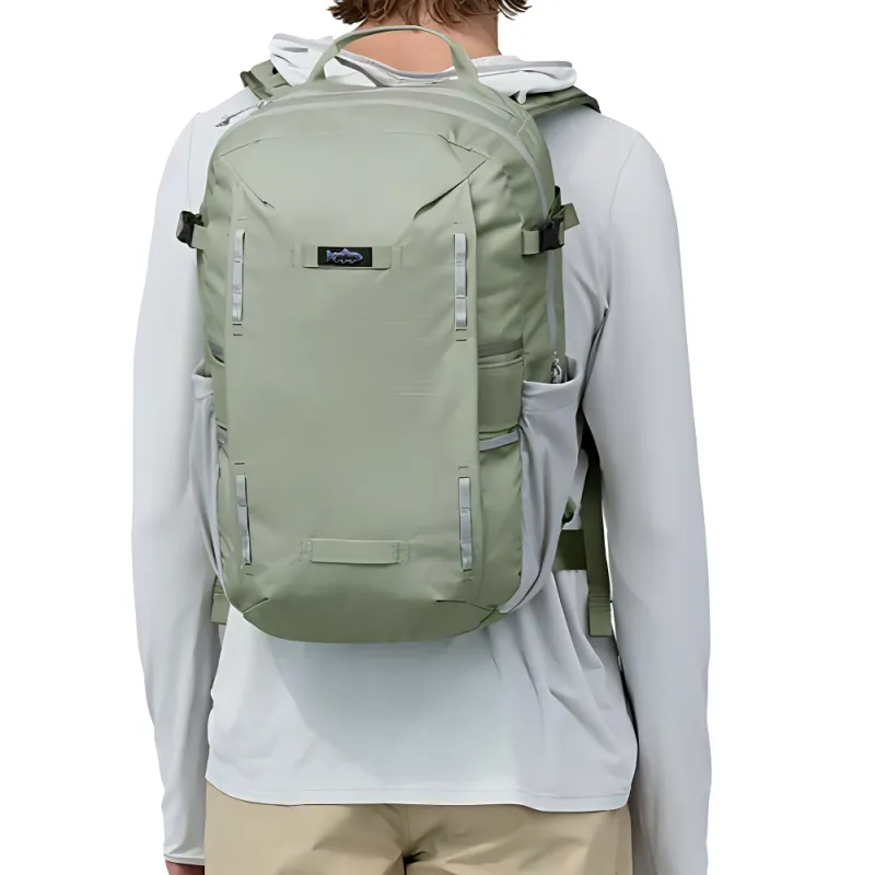 Patagonia Recycled Nylon Backpack Regular Unisex Salvia Green-4