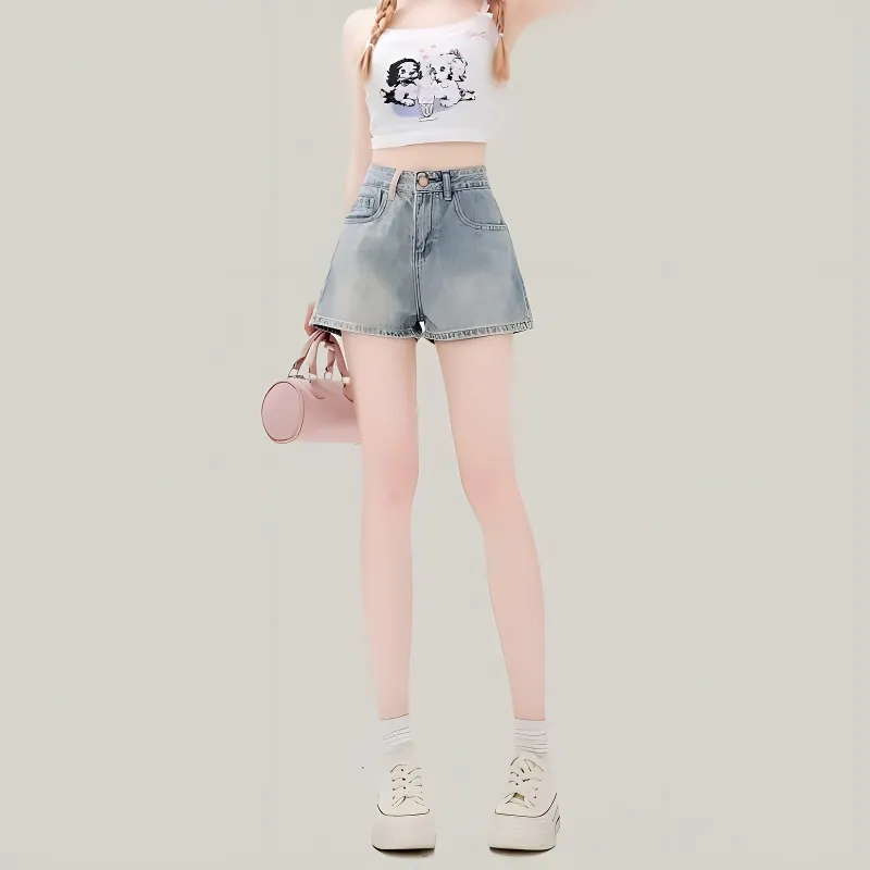 The New Age Family Denim Shorts Women's-3