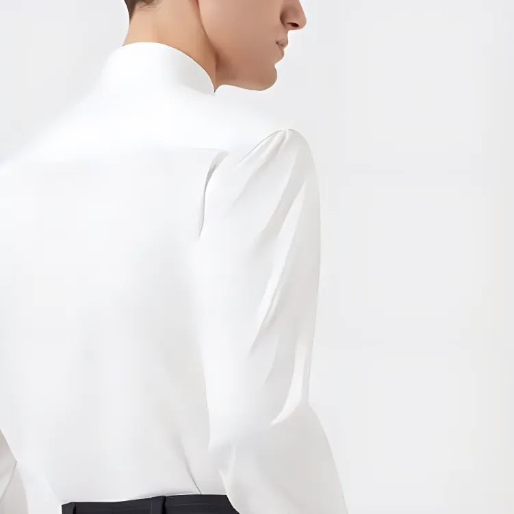 GIORGIO ARMANI Shirts Men White-2