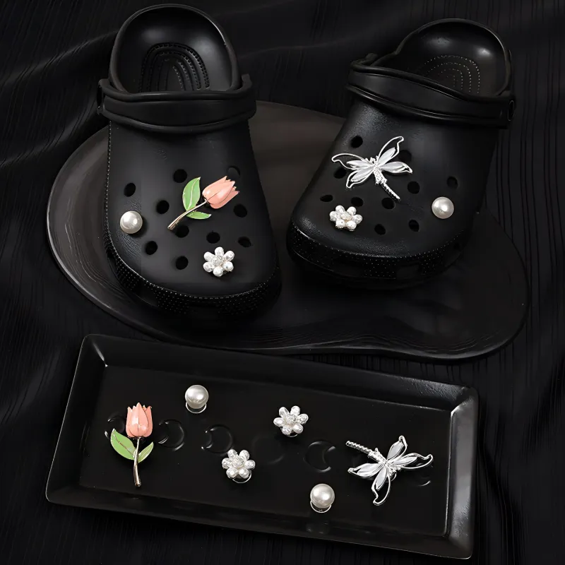 ZUOWEISHIJIA Resin Shoe Buckle Unisex-4