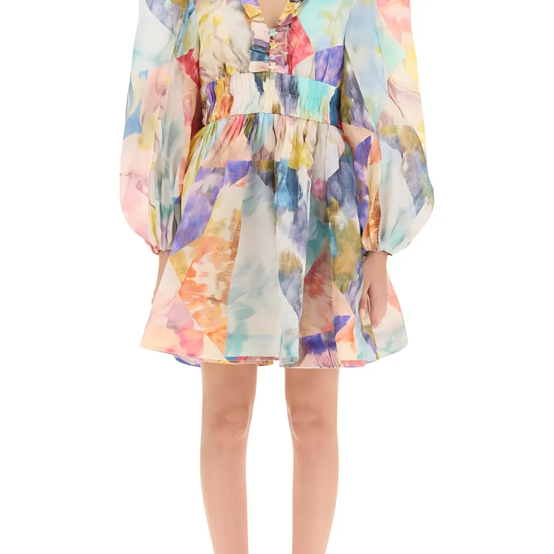 Zimmermann Tie dye Mini Dress-4