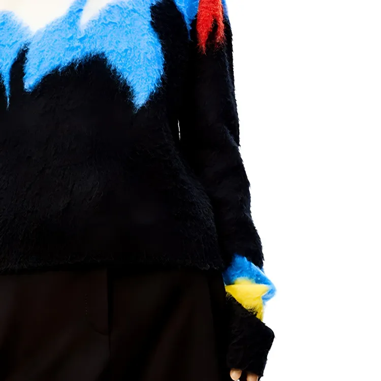 LOEWE FW21 Sweater Women's Black-4
