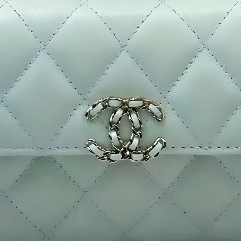 CHANEL Cow Leather Shoulder Bag, Crossbody Bag, Handbag Women's Green-1