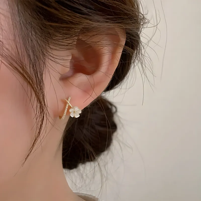 Universe Search Alloy Stud Earrings Women's-2