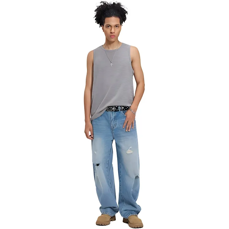 APAY Jeans Unisex Blue-2