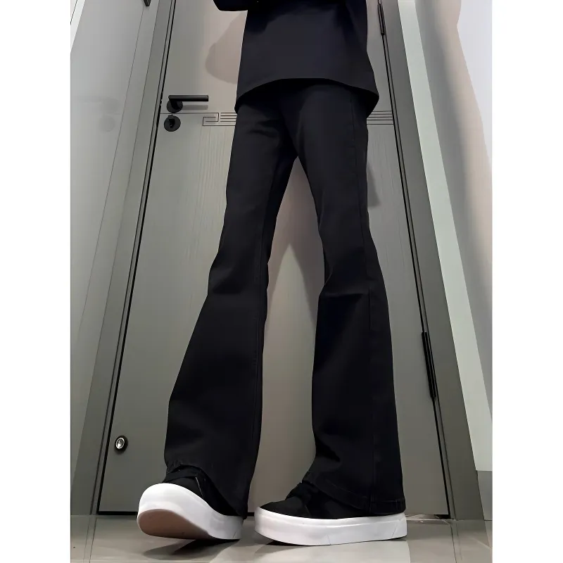 VIPGOOSE Jeans Unisex Black-2