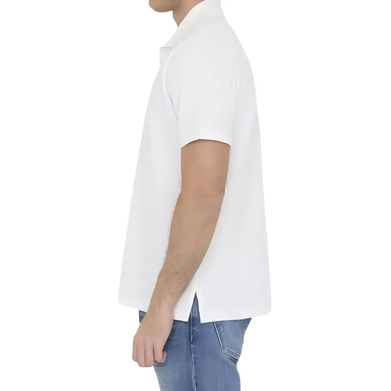 FENDI Short Sleeved Straight Hem Polo Shirt-2