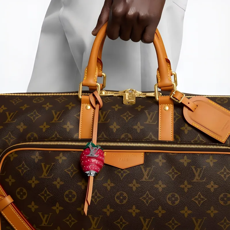 LOUIS VUITTON Resin Bag Accessory Women's Red-3