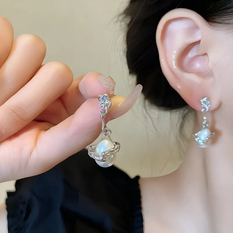 Universe Search Alloy Earrings Women's-2