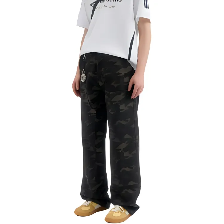 MYSAMESAME Spring Summer Casual Pants Unisex Camouflage In Stock-1