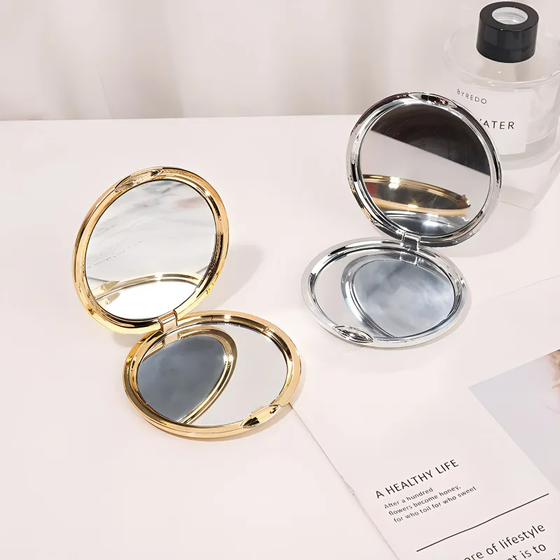 Love Of Wormwood Refined And Compact Foldable Mirror Electroplated Premium Feel, Durable-4