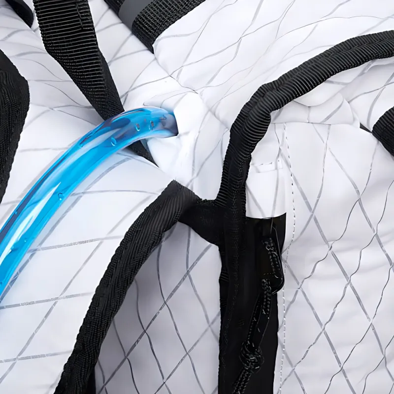 Chrome Hearts TENSILE TRAIL HYDROPACK Backpack Unisex White-2
