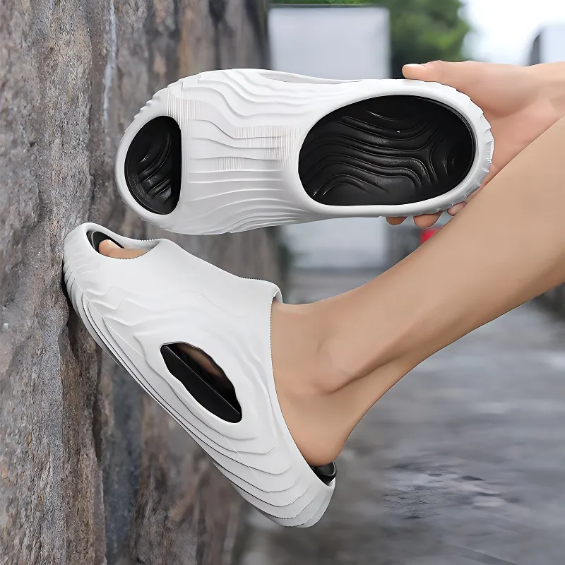 Darcy Sen Slippers White Black, Black, Gray White, Green White-4