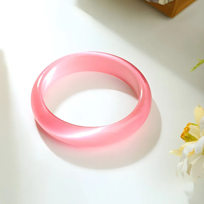 ZHUOJIN Glass Cat Eye Bangles Women's-4