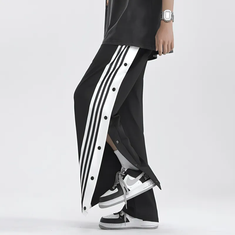 JIMI&JONS Casual Pants Unisex Black-5