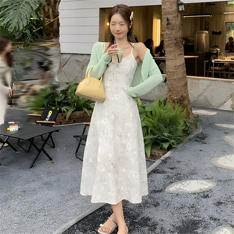Si Bei'er Two Piece Skirt Sets Women's-1
