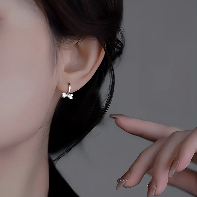 KEMLAIDA 999 Fine Silver Earrings Women's-2