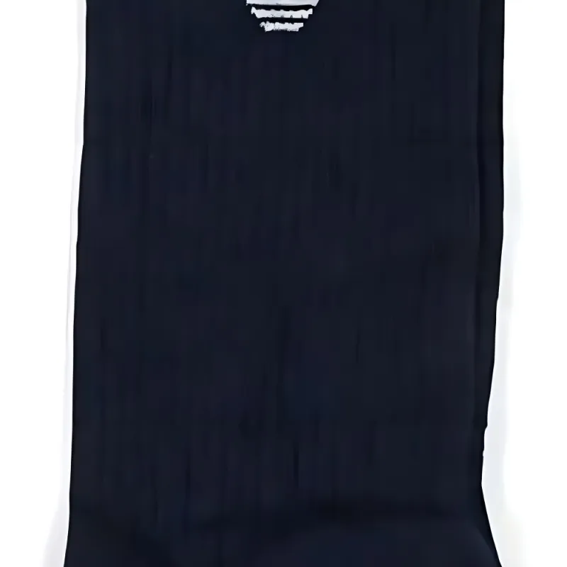 EMPORIO ARMANI SS23 Knee High Socks Women's 1 Pack Dark Blue-2