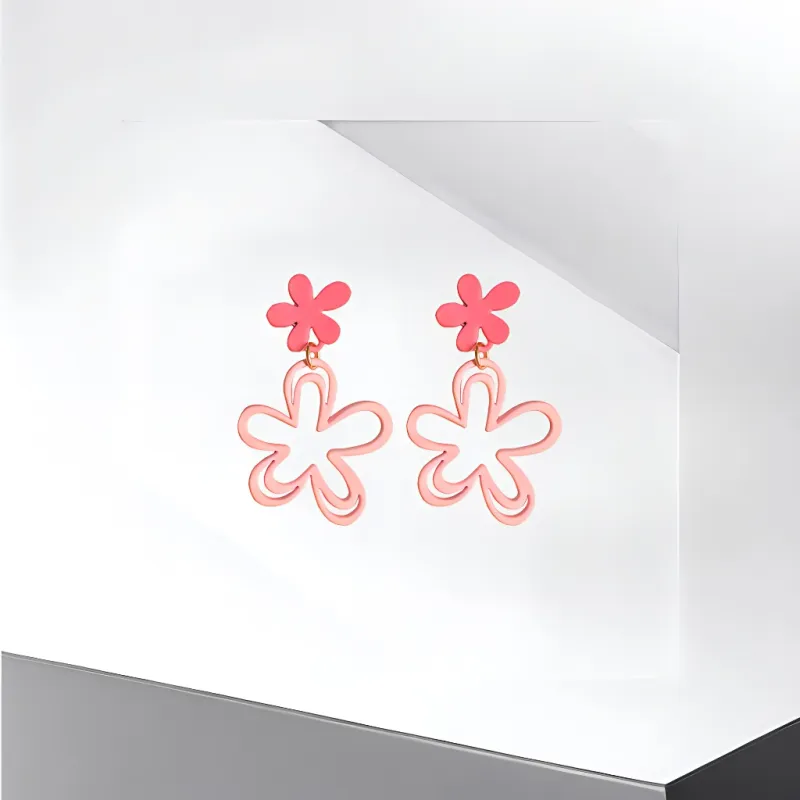 Universe Search Alloy Earrings Women's-3