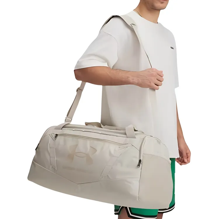 Under Armour Polyester Handbag Shoulder Bag Crossbody Bag Travel Bag Unisex Khaki Gray-3