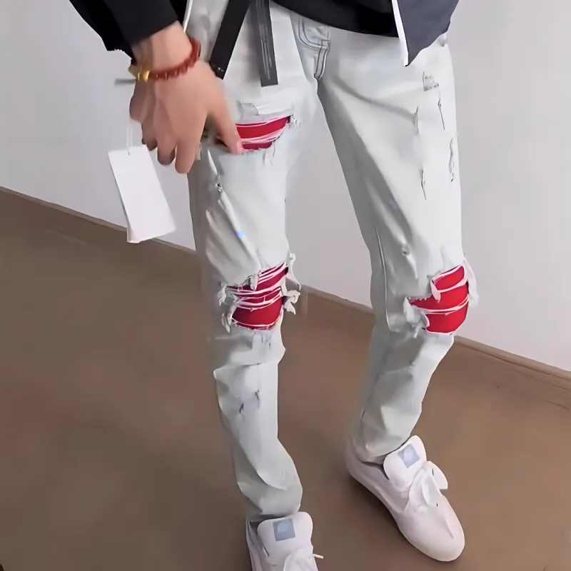 Zomuros Jeans Unisex Image Color-4