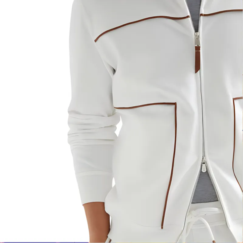 Brunello Cucinelli Long Sleeved Zipped Sweatshirt-5