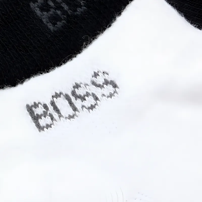 HUGO BOSS Ankle Socks Men's 5 Pack White+Black-1