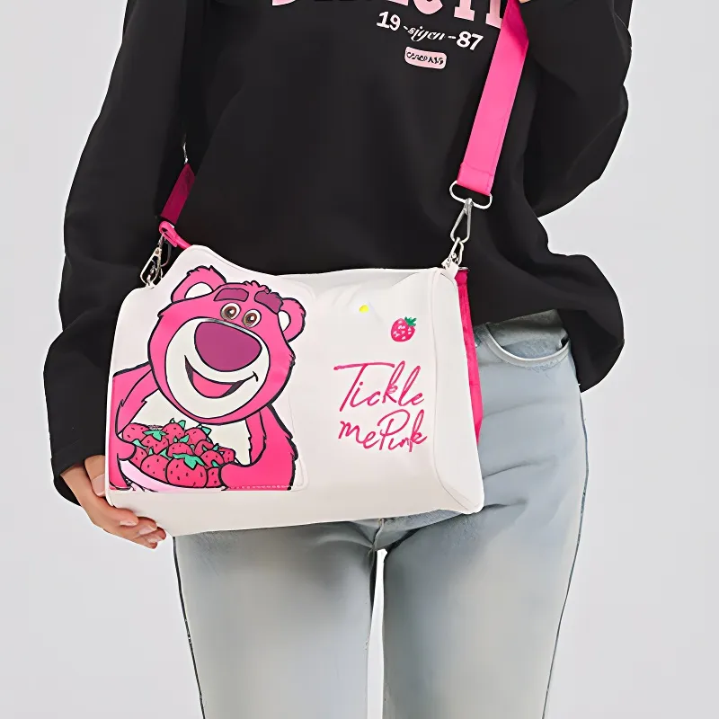 Disney Polyester Shoulder Bag Crossbody Bag Regular Women's White-1