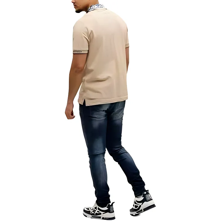 VERSACE JEANS COUTURE Polo Shirt Men's Light Umber-2