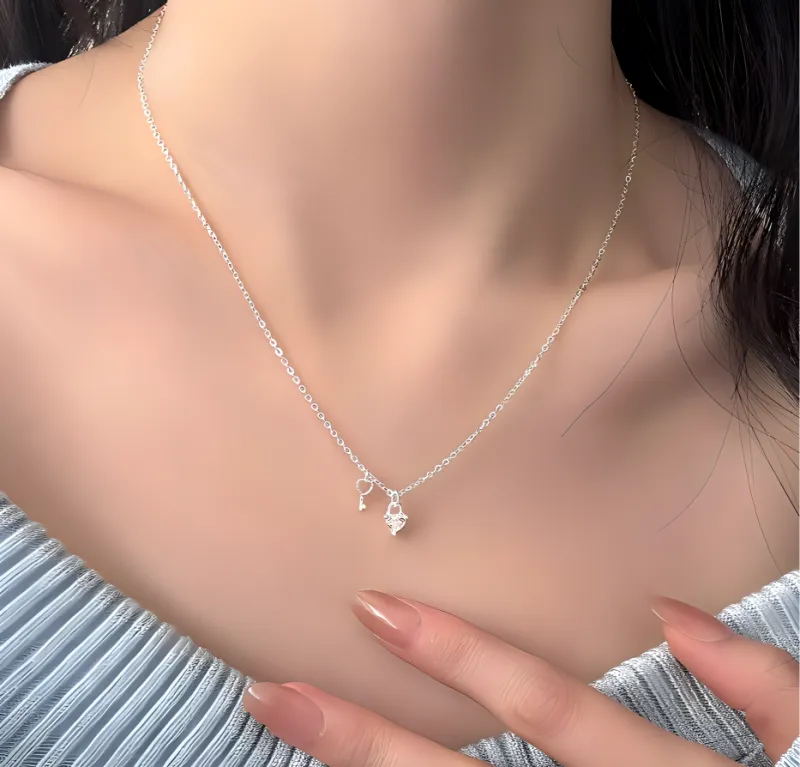 KEMLAIDA 999 Fine Silver Necklaces Women's-2
