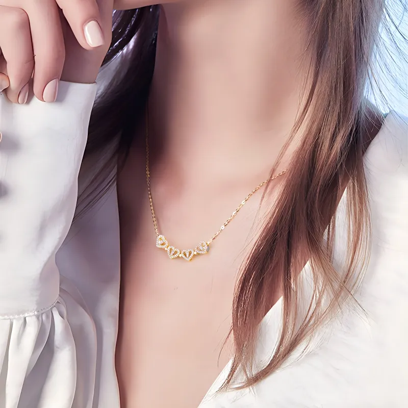 Bifeiman 999 Fine Silver Necklaces Women's-6