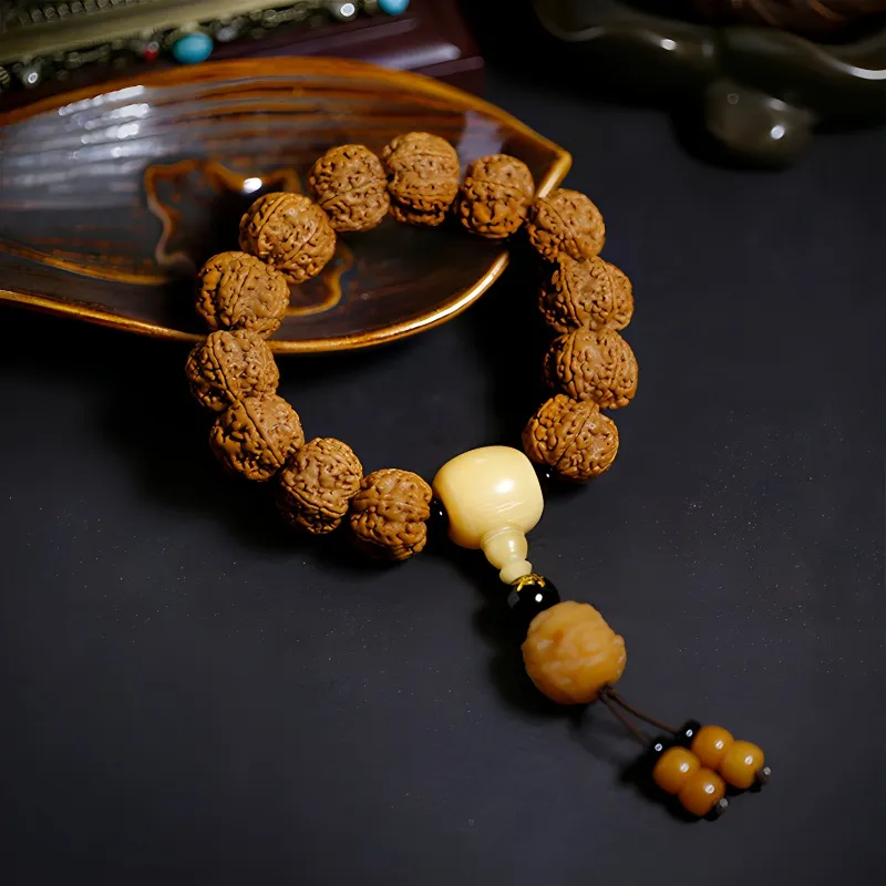 Xifeng Building King Kong Bodhi Seeds Bracelets Unisex-3
