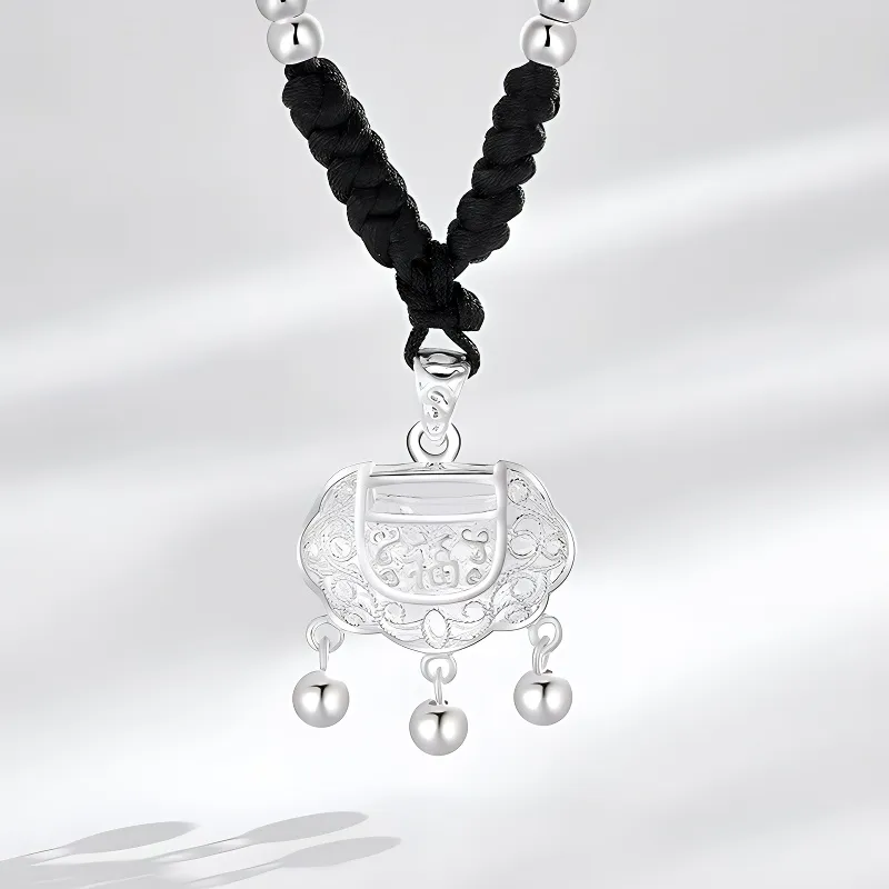 Bear Silversmith High Content Sterling Silver Sterling Silver Necklace Women's-2